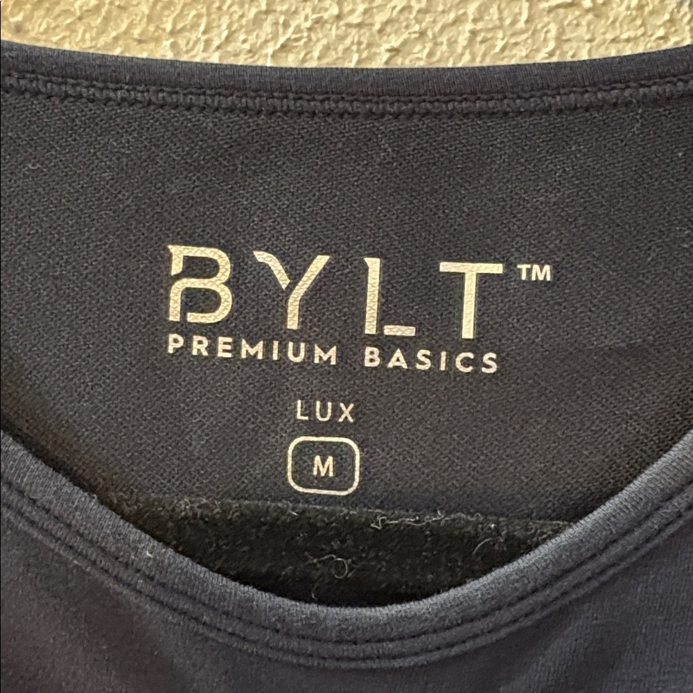 BYLT Drop Cut Long Sleeve LUX Shirt Size Medium - Picture 7 of 8